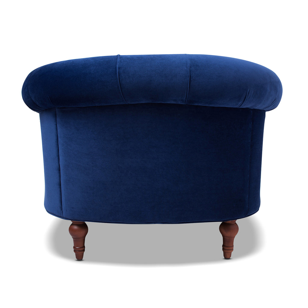 La Rosa Victorian Tufted Upholstered Accent Chair