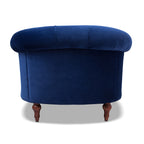 La Rosa Victorian Tufted Upholstered Accent Chair