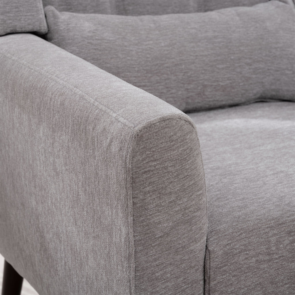 Modern Chenille Accent Chair