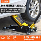 3 Ton Low Profile Aluminum Steel Racing Floor Jack