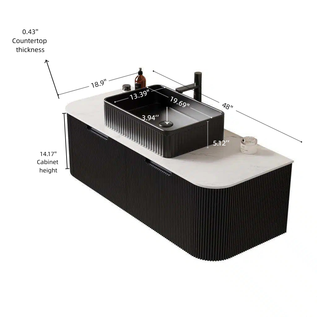 DINA 48" Bathroom Vanity & Sink