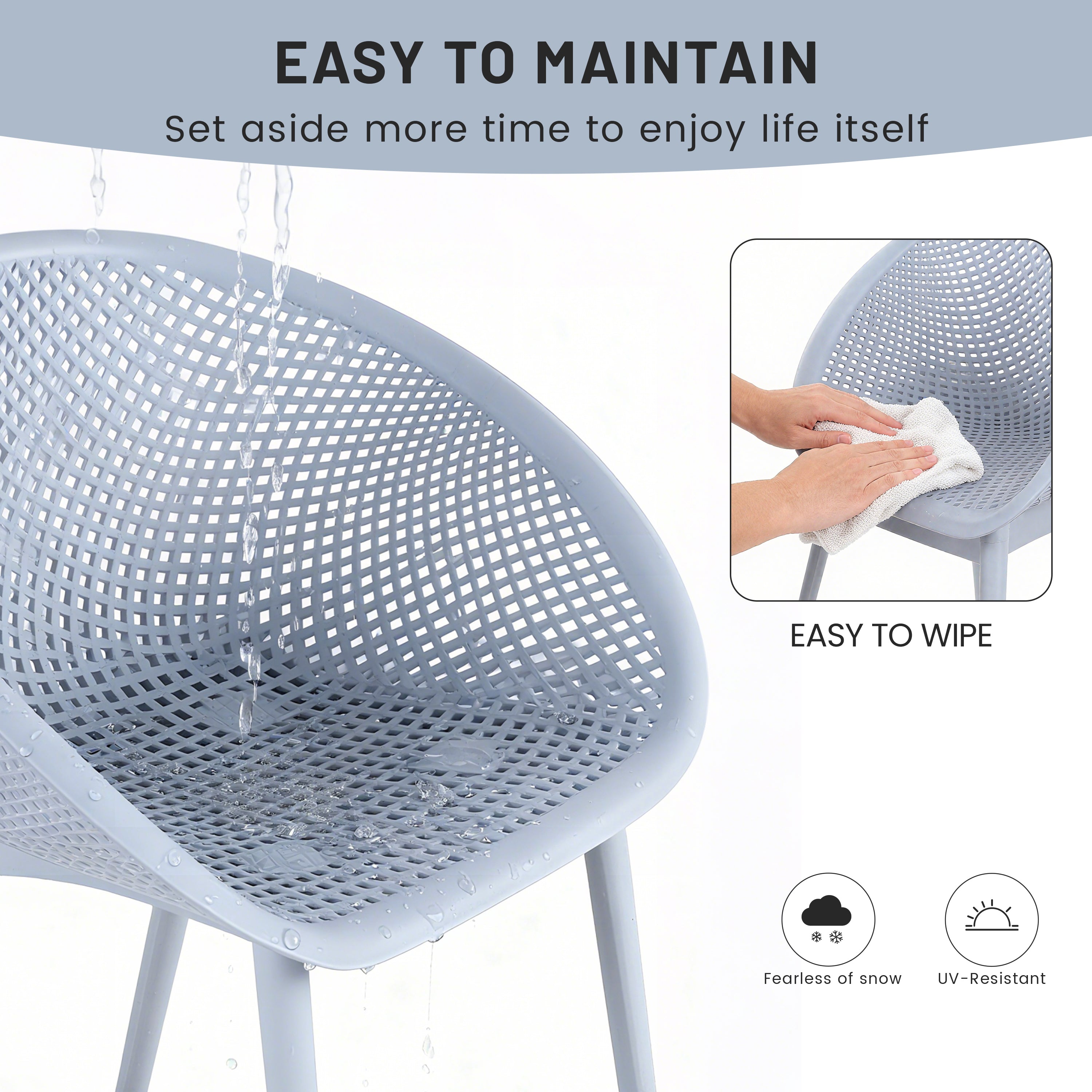 Summer 2-Pack Light Baby Patio Furniture Set