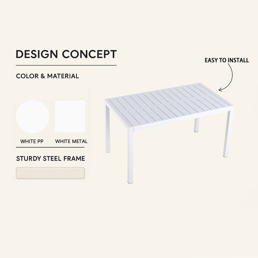 Summer - 4-Pack Tropical Patio Furniture Set