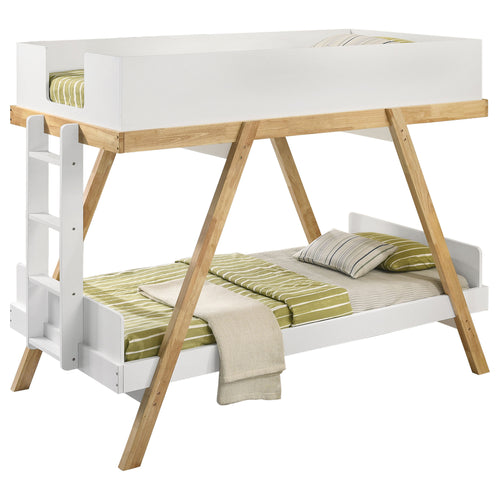 Crispin Twin Over Twin Bunk Bed Set