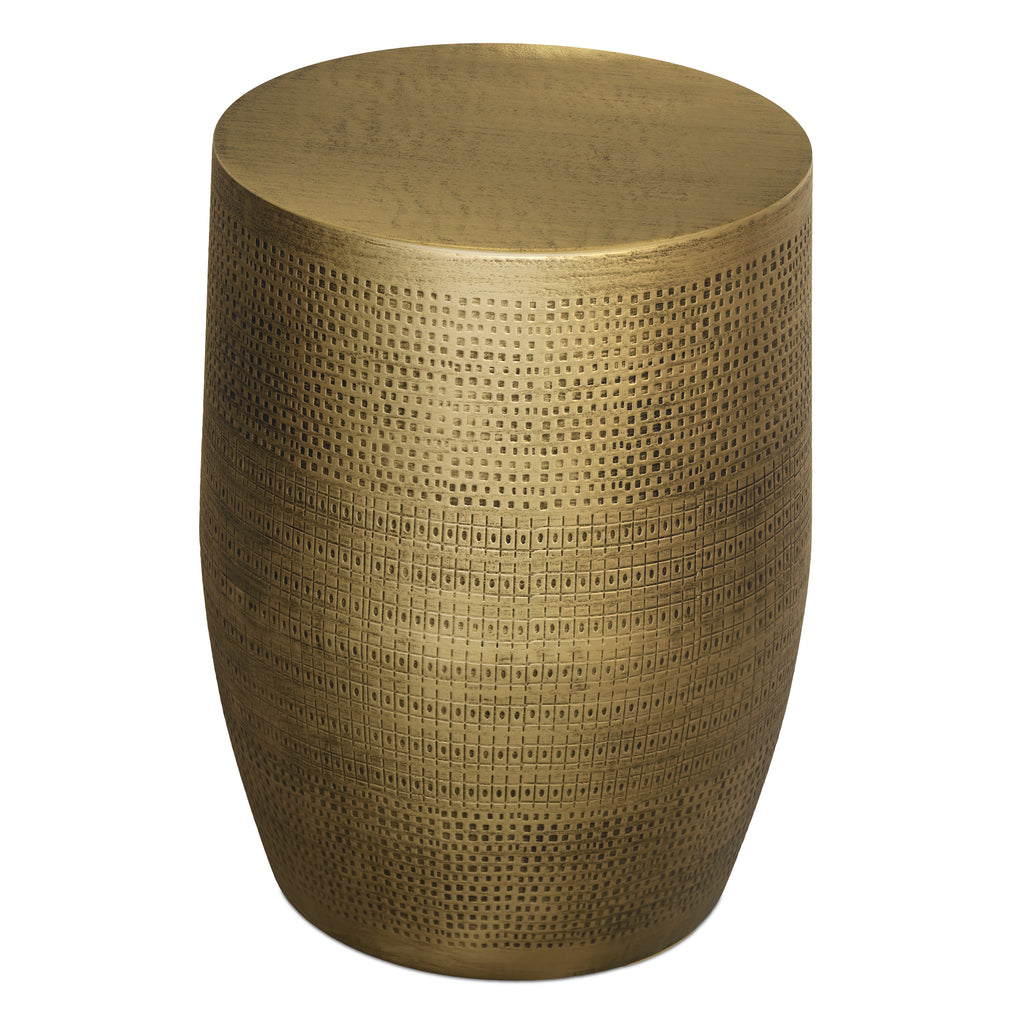 Johnsen 15 Inch Morse Pattern Accent Table