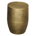 Johnsen 15 Inch Morse Pattern Accent Table