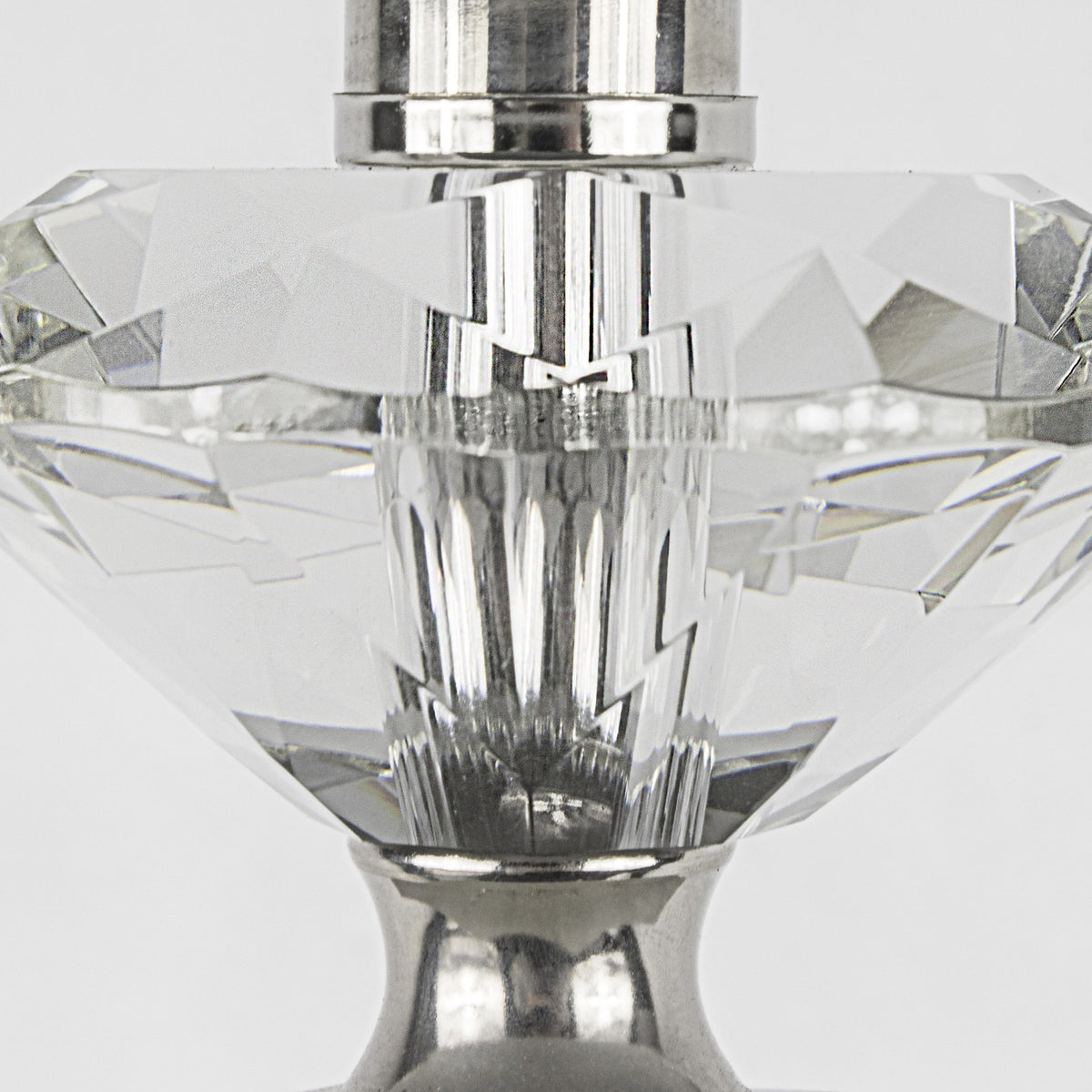 Diamond Torch 25.75" Contemporary Crystal Table Lamp