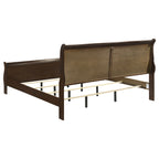 Graffenstaden Cappuccino Wood Eastern King Sleigh Bed