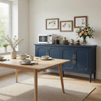 58.9" Blue Buffet Cabinet