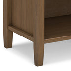 Warm Shaker Bedside Table
