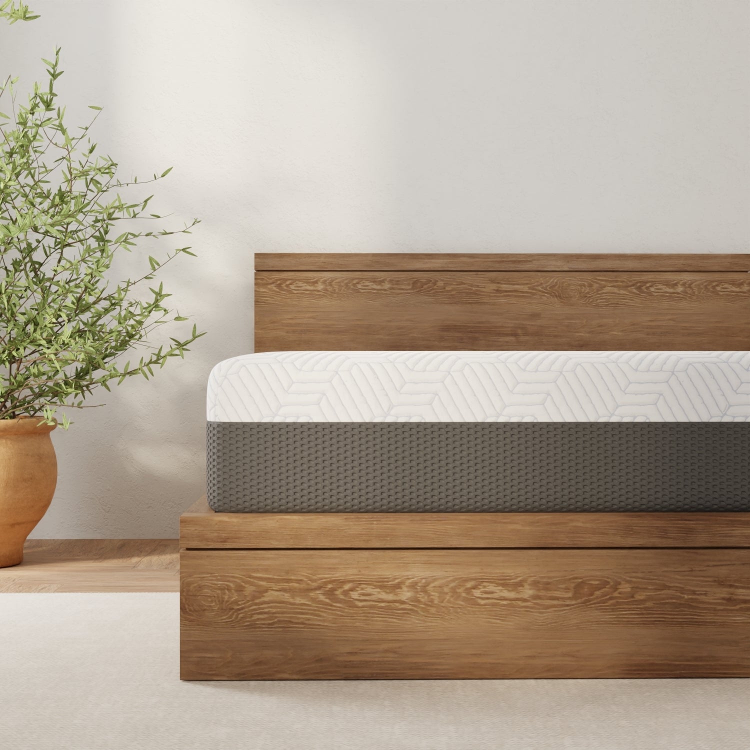 Omne Fria 12 Inch Queen Soft Mattress With Cooling Cover