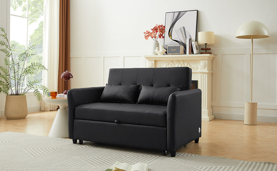 Orisfur 51.57" Convertible Sleeper Bed