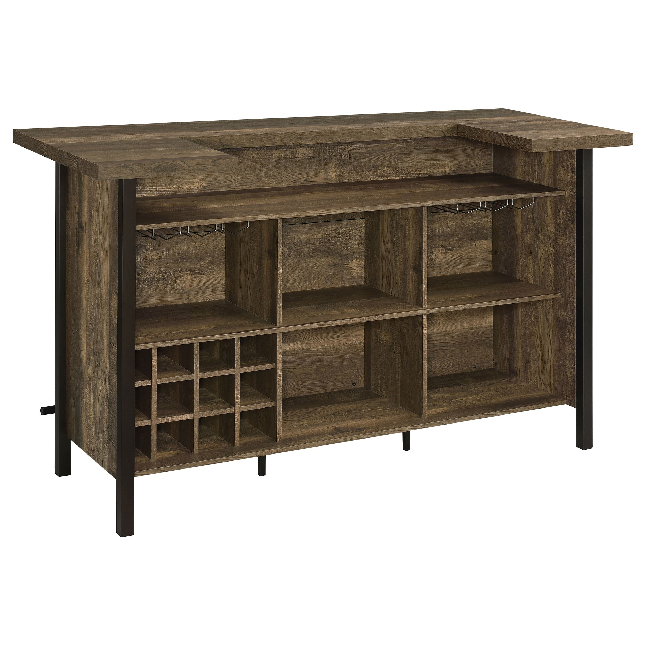 Lampton Rustic Home Bar