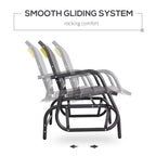 Outsunny 2-Person Outdoor Glider Bench