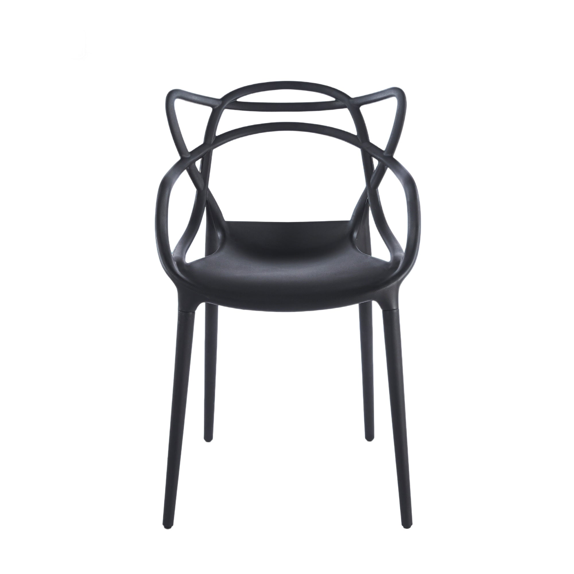 Plastic Dining Chair Set of 4