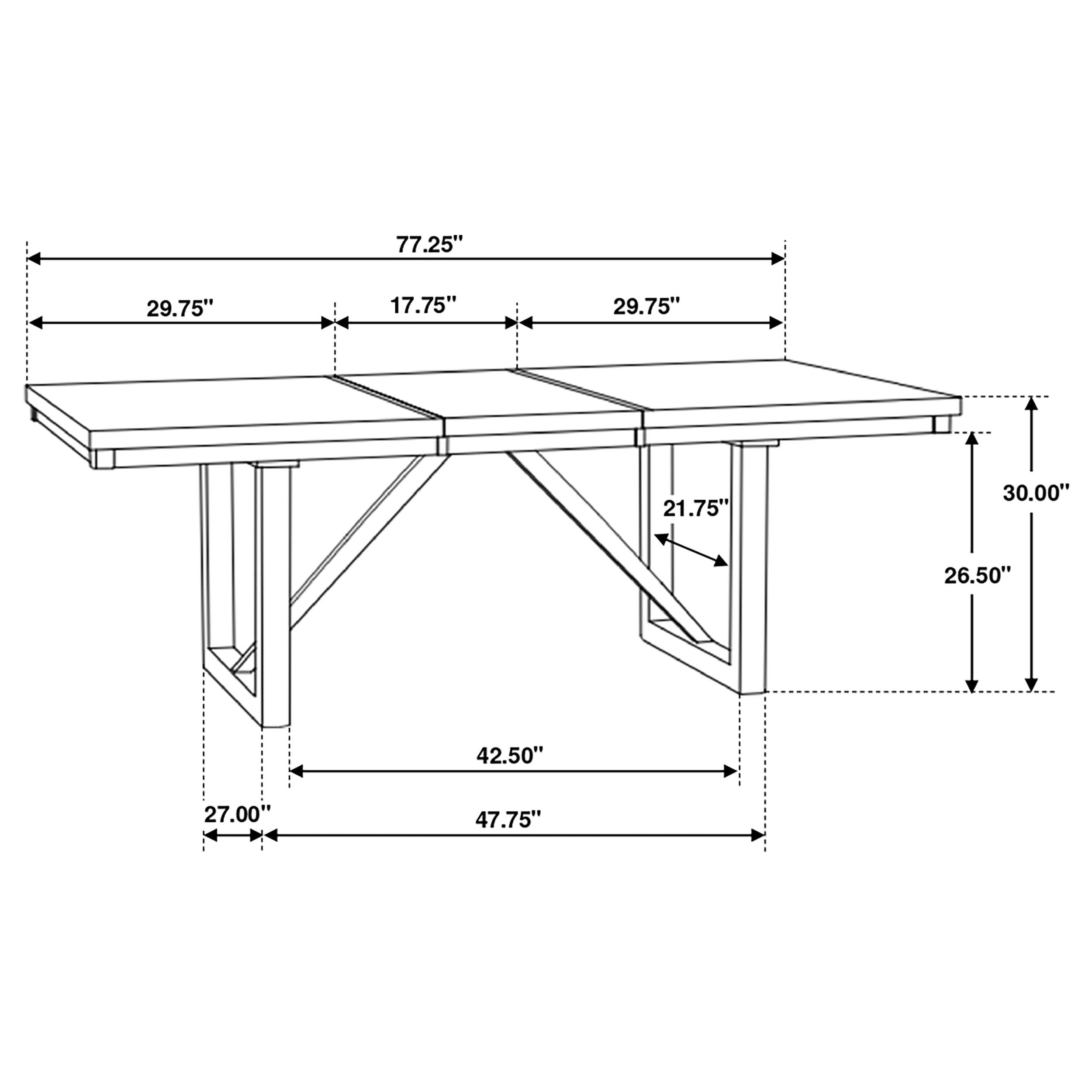 Rivera Extension Dining Table