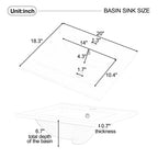 20" Bathroom Vanity with Sink