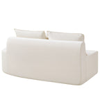 138.6" Modern Curved Modular Sectional Sofa