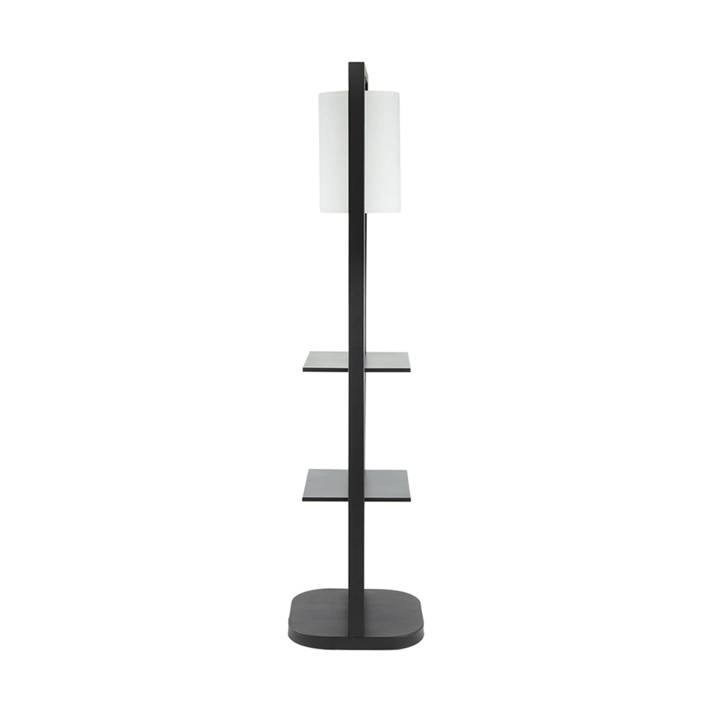 Two Tiered Vertical Shelving Stand with Light
