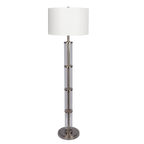 Nimbus Brushed Nickel Floor Lamp