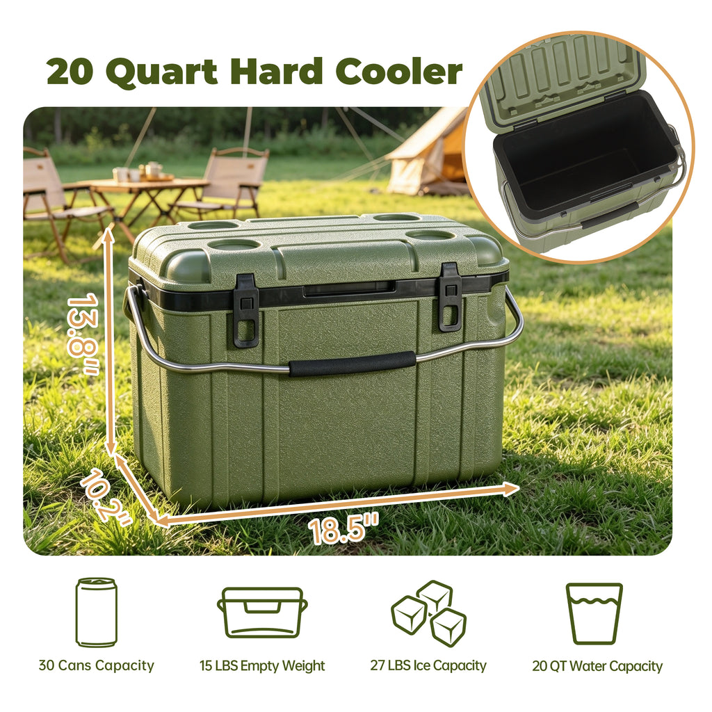 20 Quart Premium Cooler