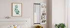 Wall-Mounted Full-Length Mirror - 47.6 x 15.7 Inch - White