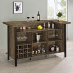 Lampton Rustic Home Bar