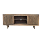 55x16x22.5" TV Cabinet With Recycle Wood
