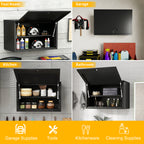 Heavy Duty Metal Wall Mounted Tool Storage Cabinet
