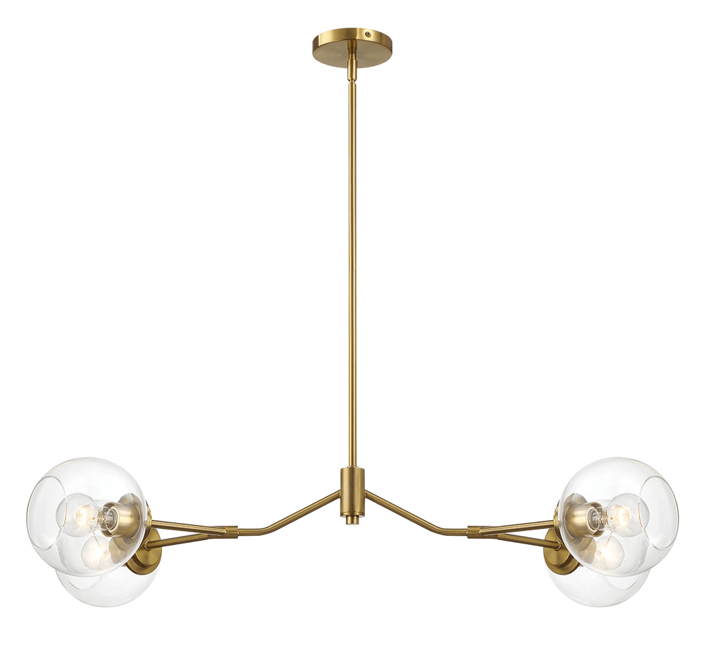 Jewel Four Lights Modern Farmhouse Chandelier