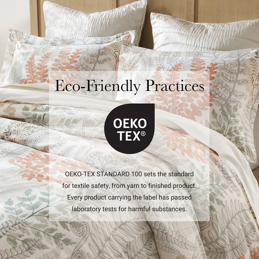3-Piece Full/Queen 100% Cotton Sateen Duvet Cover Set