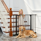 29.5-44.1" Wide Baby Gate for Stairs and Doorways