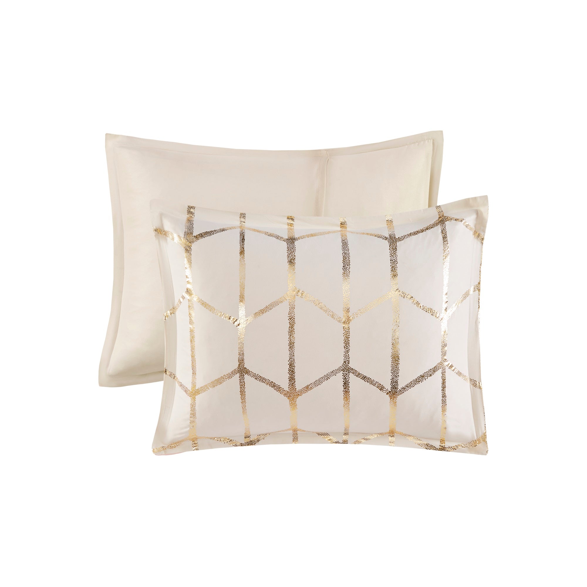 5-Piece Full/Queen 100% Polyester Brushed Printed Comforter Set