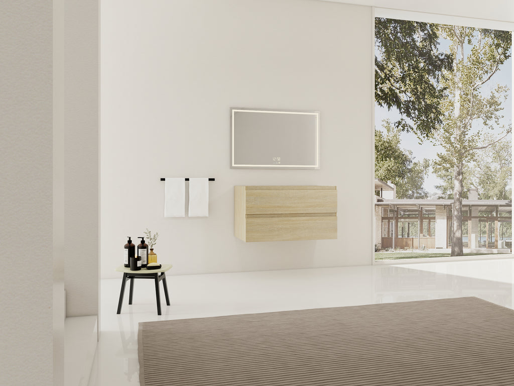 36" Wall-Mounted Bathroom Vanity (Cabinet Only)