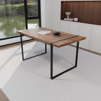 59" Modern Industrial Dining Table