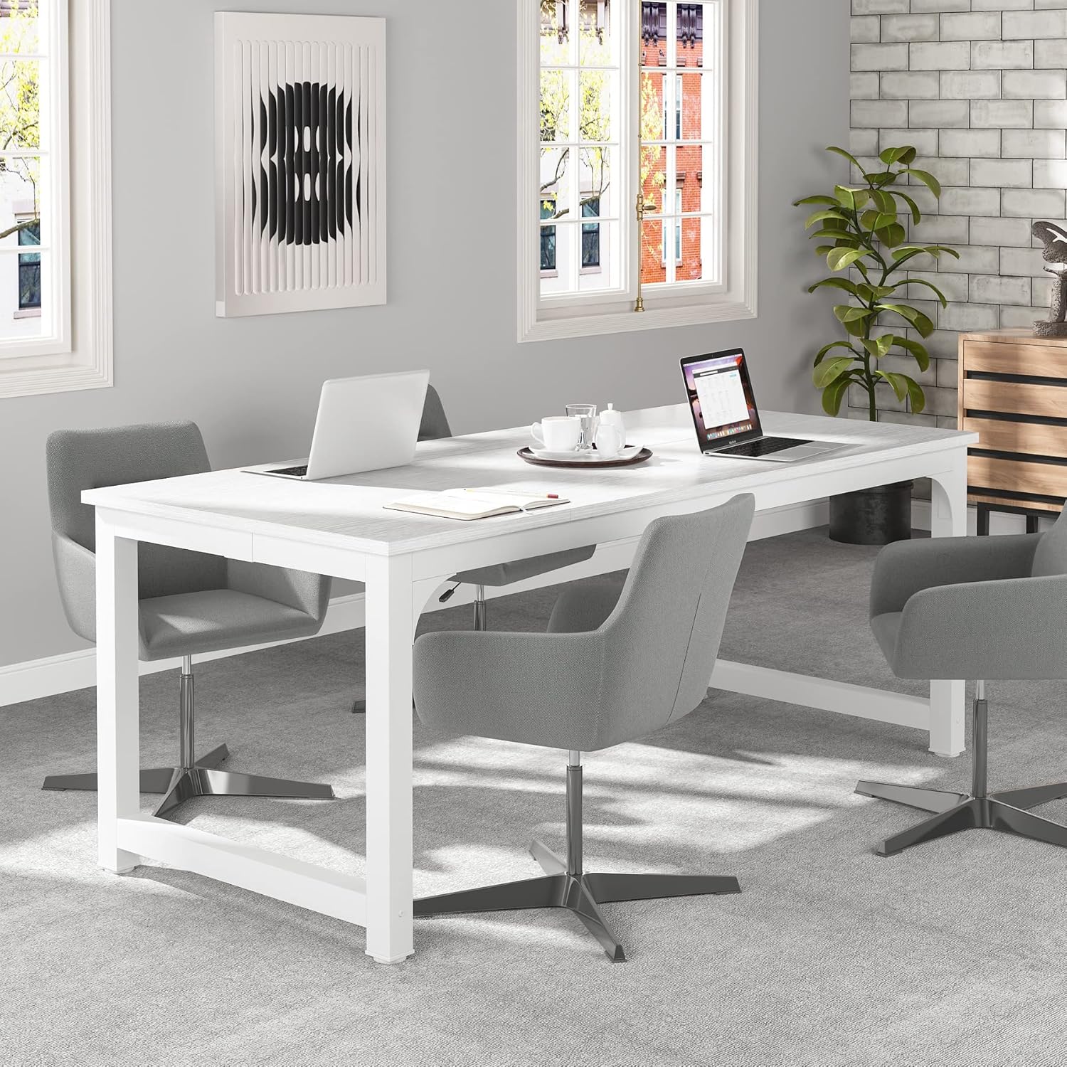 70.8" Executive Office Desk