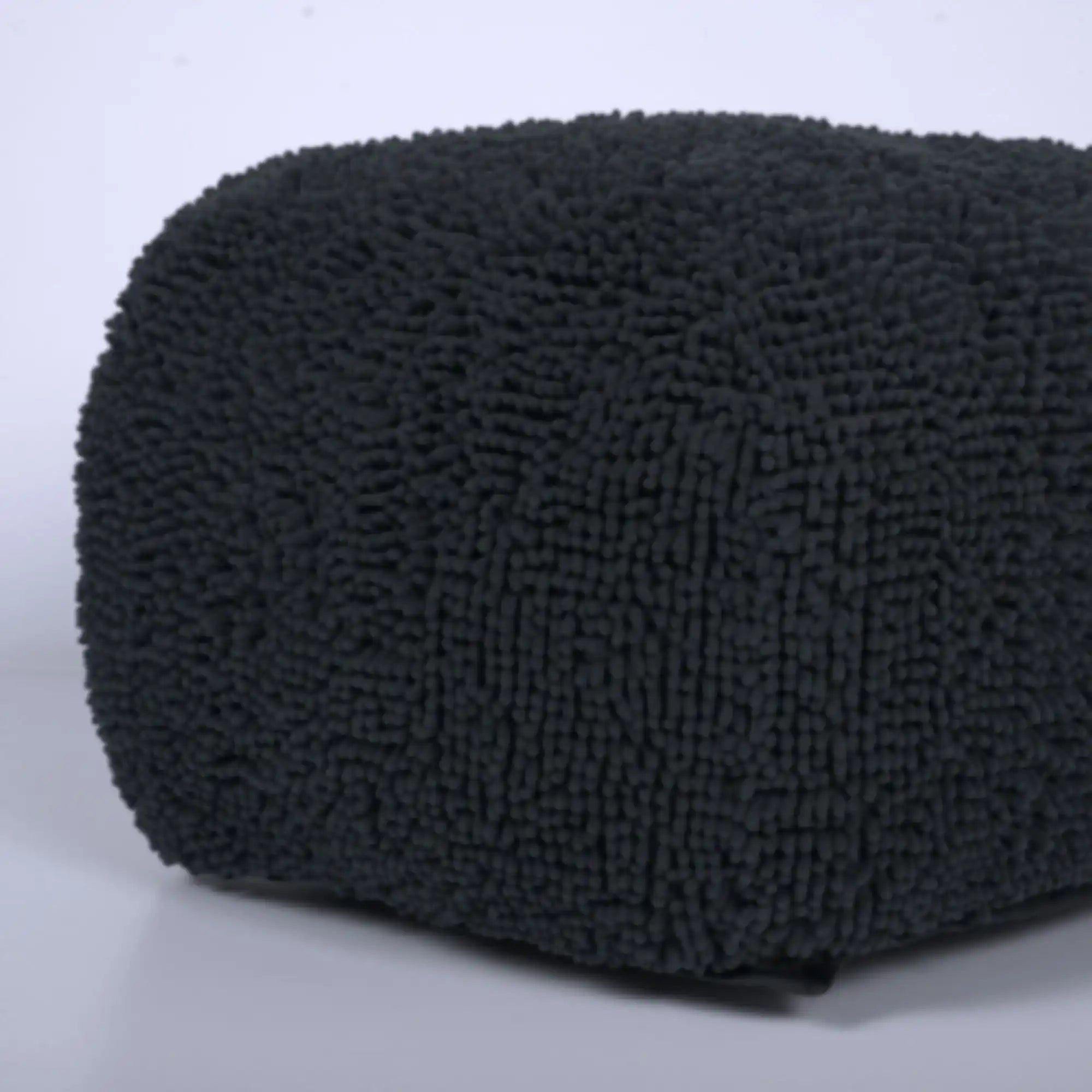 Spongy Microfiber Square Pouf Soft Seating