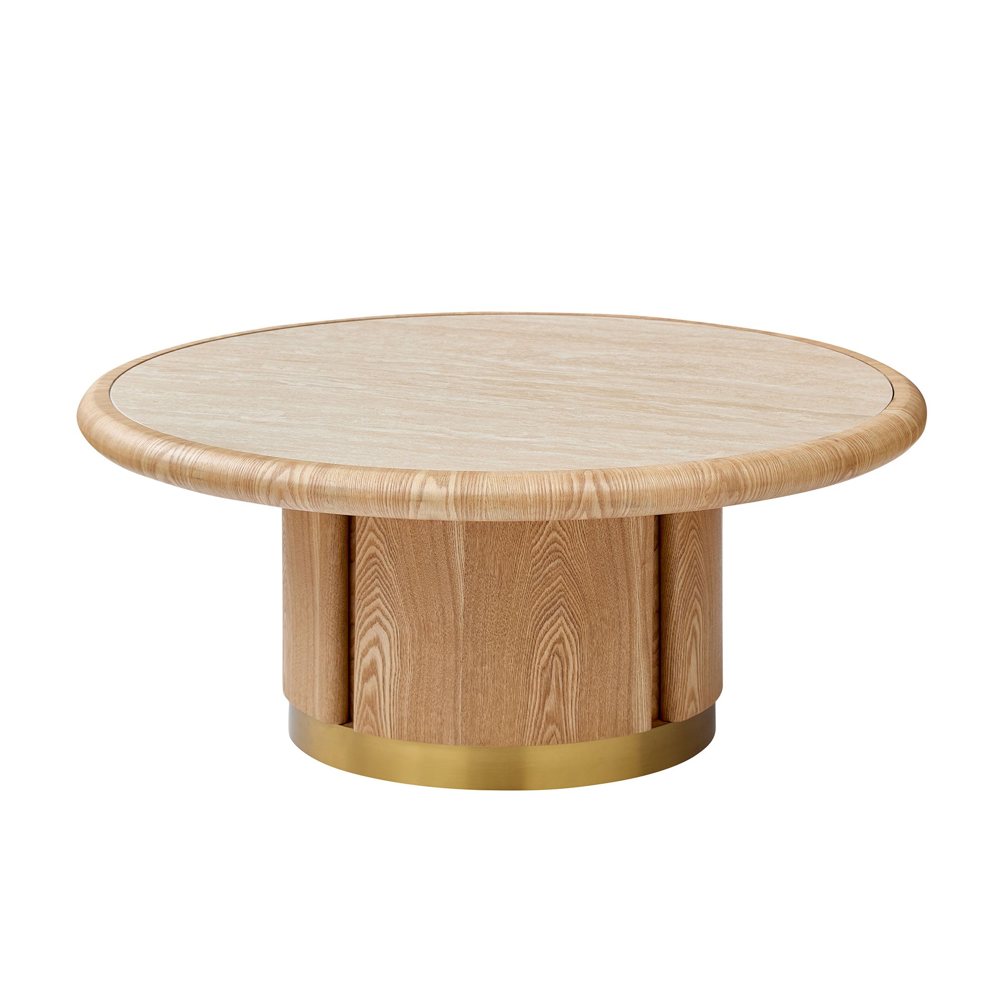 35.43 Inch Round Coffee Table