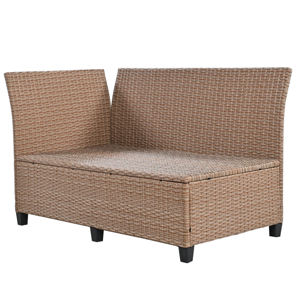 Tomax 5-Piece Outdoor Patio Rattan Sofa Set
