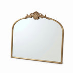 32"x24.4" Baroque Vintage Arched Wall Mirror