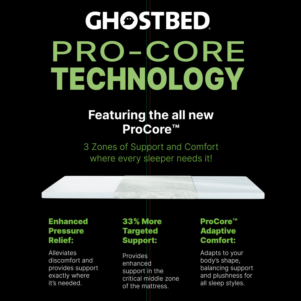 GhostBed Supreme 12" Twin Foam Mattress