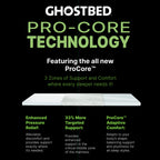 GhostBed Supreme 12" Queen Foam Mattress