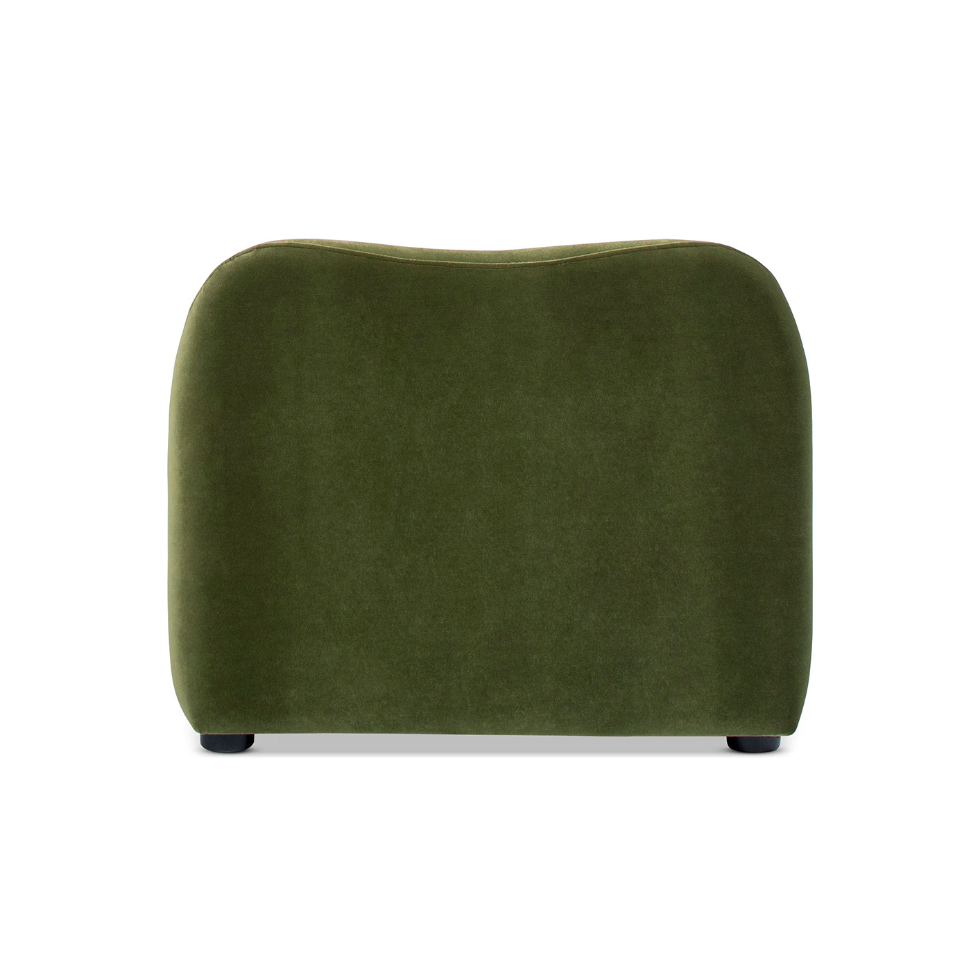 Roman Upholstered Modern Pet Bed - Olive