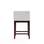 Kingsley Wood Upholstered Counter Stool