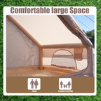 Inflatable Tent With Pump, Glamping Tents For 4-6 Person