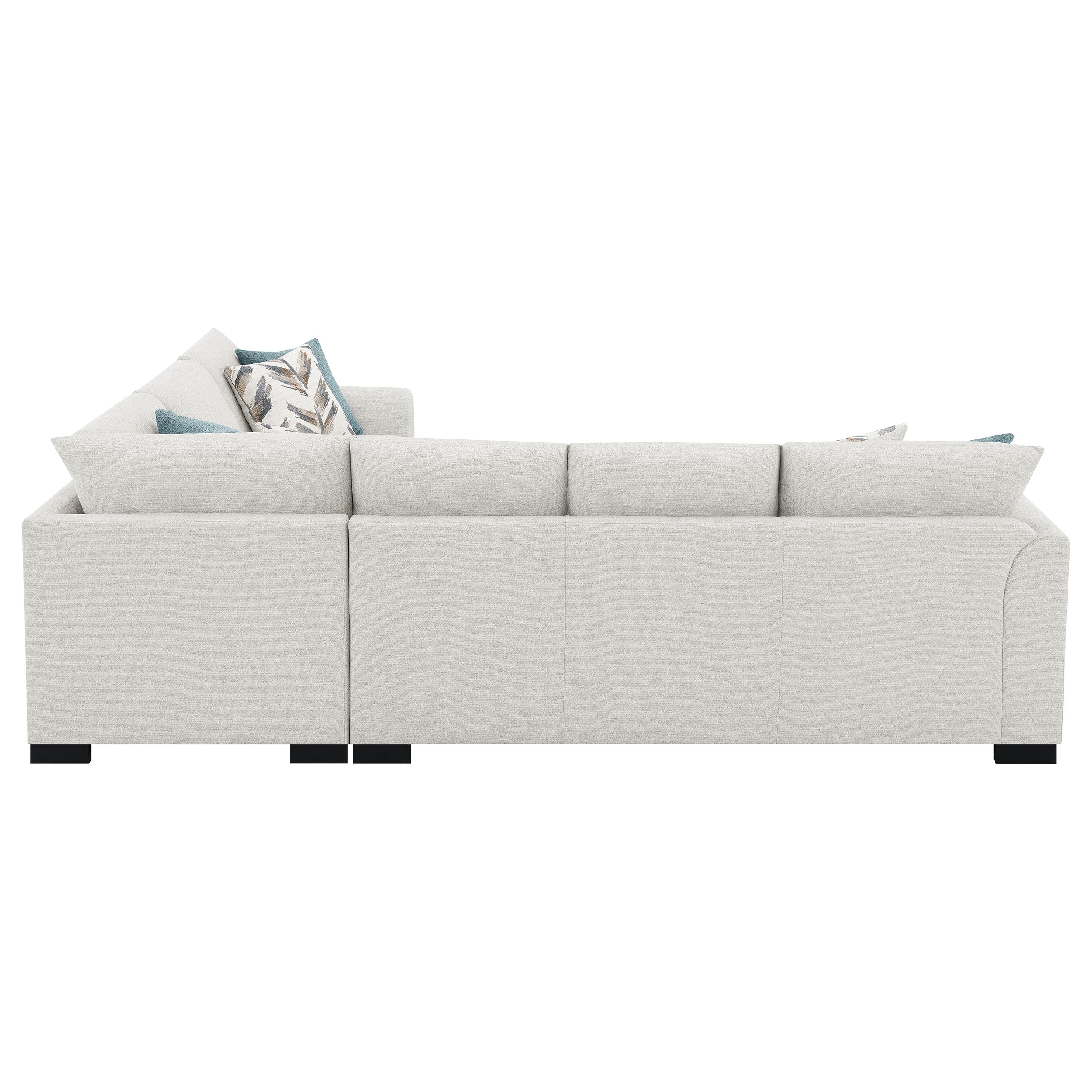 Radison Greige Upholstered Sectional Sofa