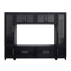 Vibe Haus 102" W Wall Unit Modern Entertainment Center