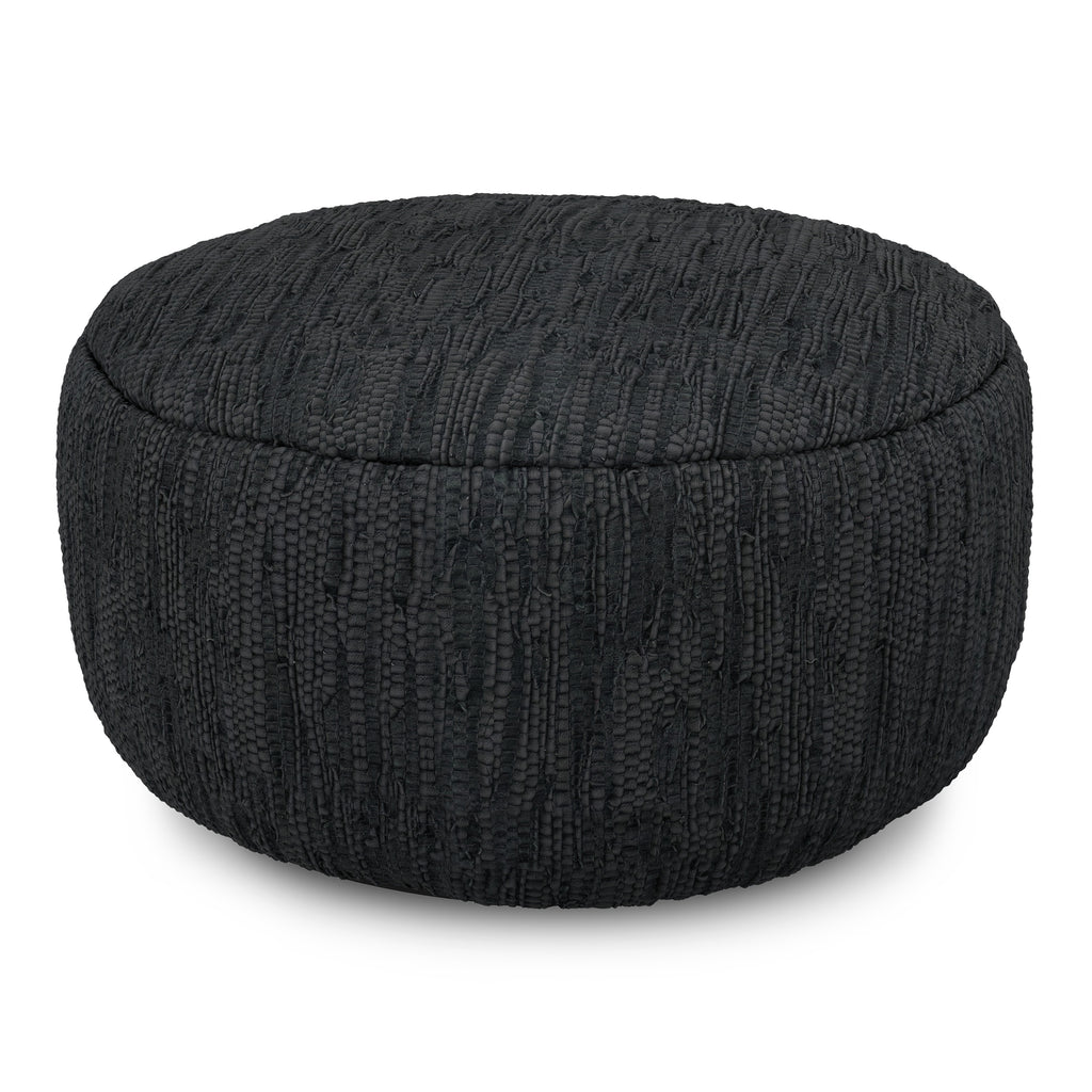 Fredrik 30 Inch Round Pouf