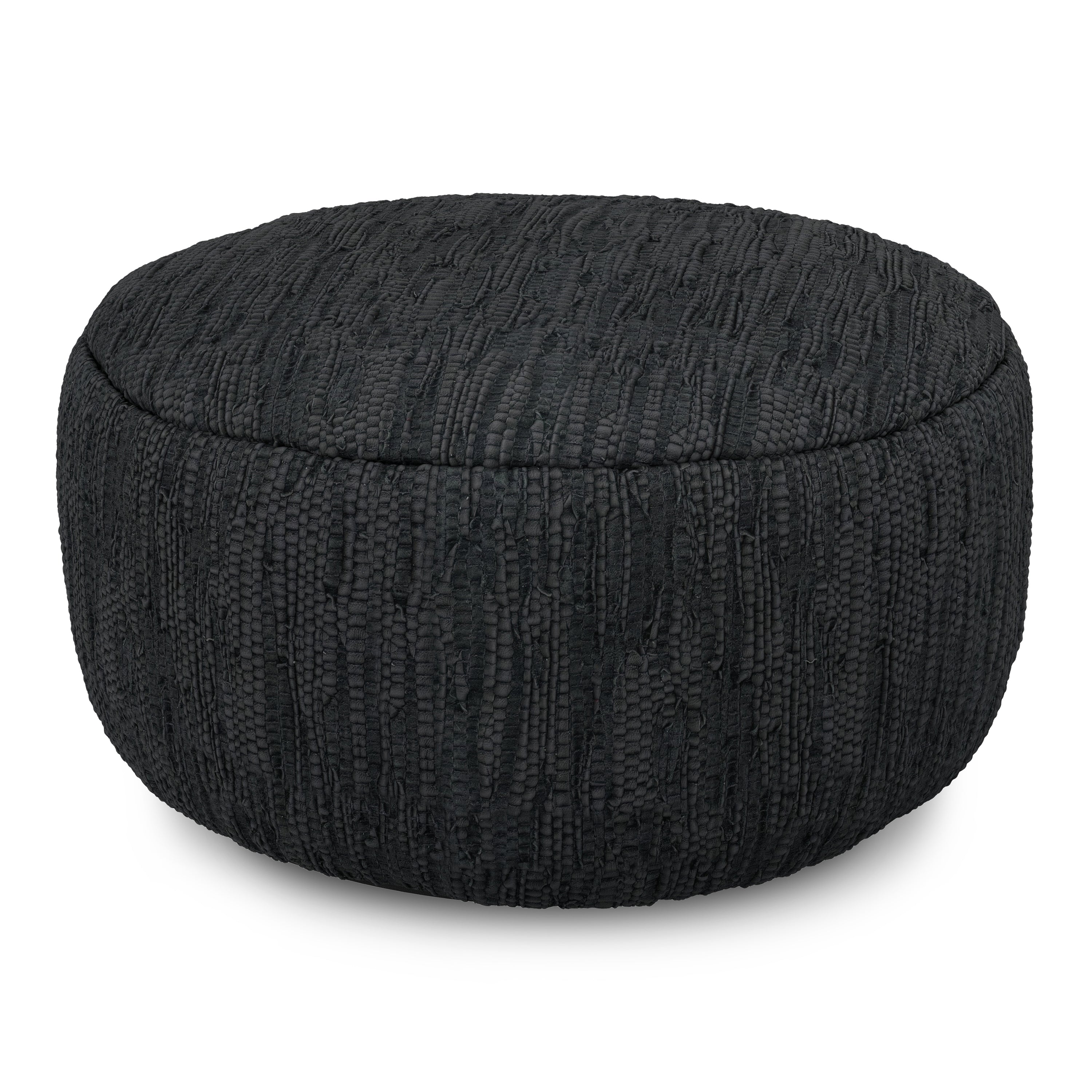 Fredrik 30 Inch Round Pouf