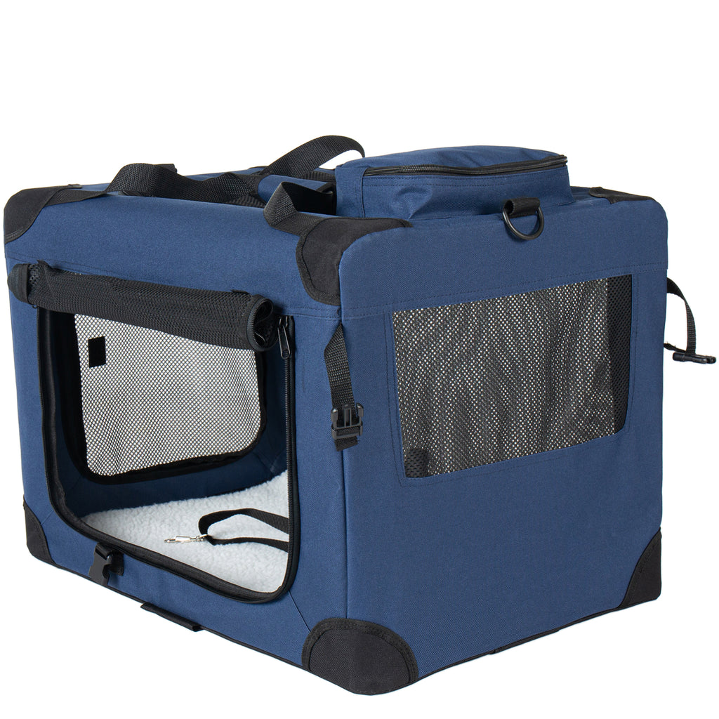 32" Soft Dog Crate - Portable Folding Pet Carrier